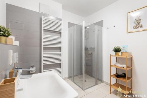 PINEAPPLE APARTMENTS - Zwinger I - 80qm - 1x free parking, Drážďany (fotografie 6)