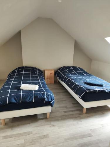 Jaures F3 duplex 2 chambres wifi