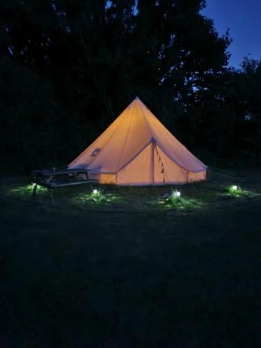 Glamping in style Bell tent