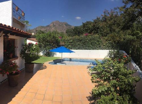 Acogedora Villa con alberca climatizada en el centro de Tepoztlán