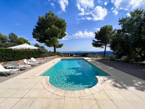 Villa "Le Sortilège" vue panoramique et piscine