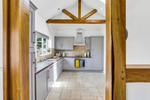 köök, Comfortable 3-Bed Dormer Bungalow Family & Business Friendly in Swannington (Leicestershire)