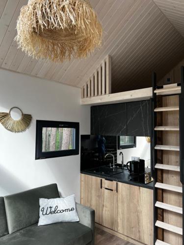 Domek w Koronach Drzew in Borków