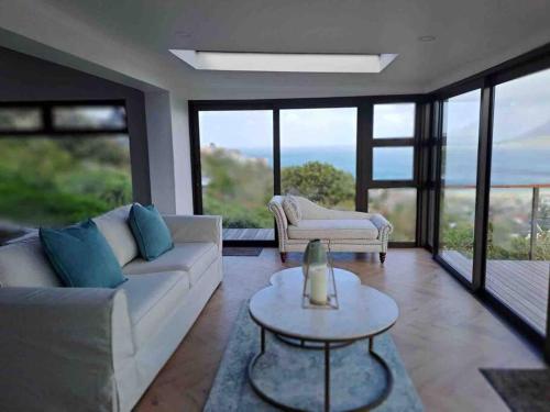 Modern mountainside home with ocean view - Minimal load shedding
