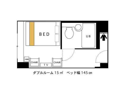 Hotel Areaone Okayama - Vacation STAY 32490v