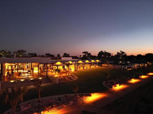 A szálláshely kívülről, Hedland Hotel near Port Hedland nemzetközi repülőtér
