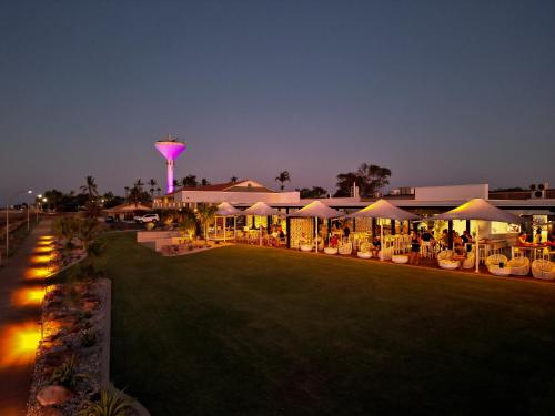 A szálláshely kívülről, Hedland Hotel near Port Hedland nemzetközi repülőtér