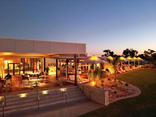 A szálláshely kívülről, Hedland Hotel near Port Hedland nemzetközi repülőtér