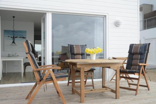 Balcony/terrace, Ferienwohnung OstseeBrise in Olpenitz