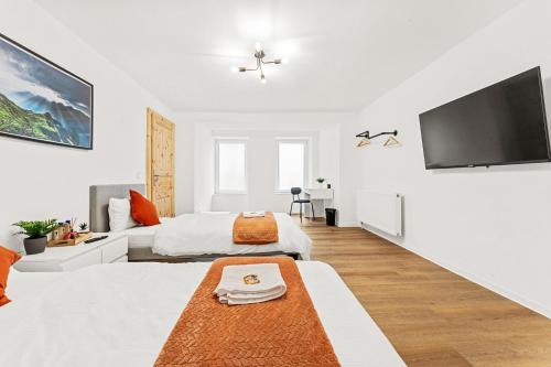 2 Zimmer Apartments, 4 Betten, vollmöbliert,zentrale Lage am S-Bahnhof, Berlín (foto 4)