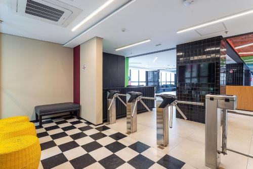 ทางเข้า, Share Perdizes by Viva - Apto com otima area comum perto do Allianz Parque e a passos da PUC in เปร์ดิเซส