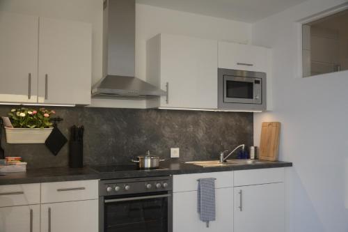 Kitchen, Ferienwohnung OstseeBrise in Olpenitz