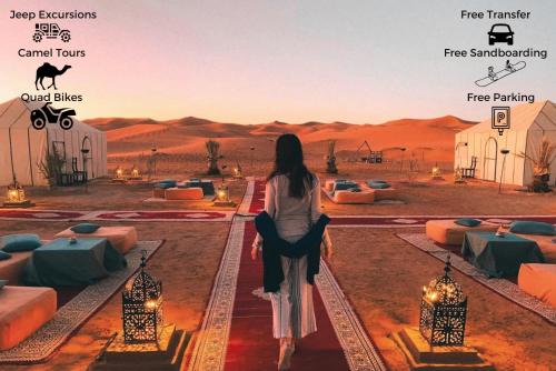Pandangan, Luxurious Merzouga Desert Camps in Merdane