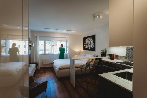 Romantic JUMP Studio overlooking river, free parking, Ljubljana (photo 2)
