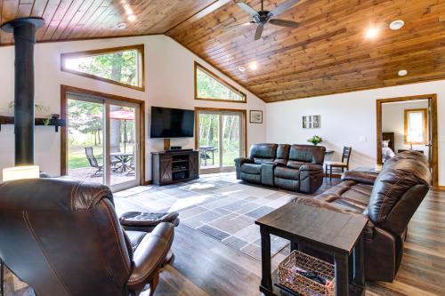 Merrifield Vacation Rental with Dock and River Access in Merrifield, USA