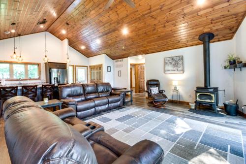Merrifield Vacation Rental with Dock and River Access in Merrifield, USA