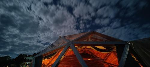 Starlit Dome by Heaven's View B&B Mcleod ganj's 1st and only geodesic wooden dome