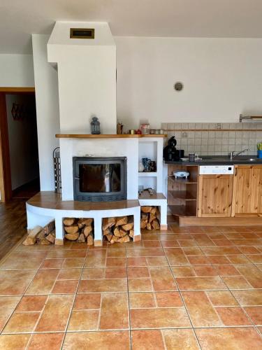 Konyha, Šumavské apartmány (Sumavske apartmany) in Zdíkov