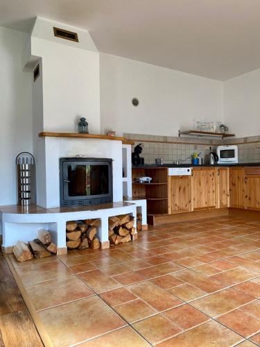 Konyha, Šumavské apartmány (Sumavske apartmany) in Zdíkov