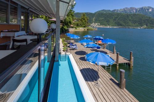 Hotel Riviera in Melide, Schweiz