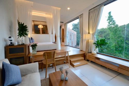 Chambre double, lune de miel, avec vue, balcon