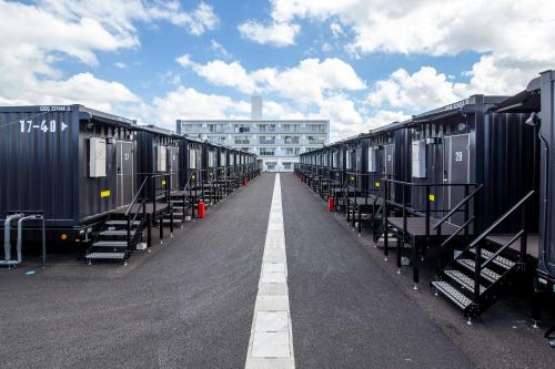 HOTEL R9 The Yard Kirishimakokubu - 숙소 외관