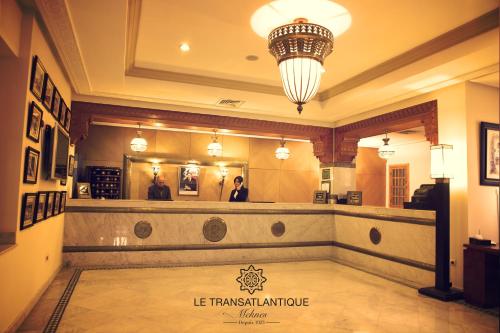 Lobby, Hotel Transatlantique in Medina