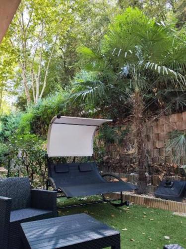 appartement rez de jardin 6 personnes cagnes sur mer 06 piscine et tennis - image 5