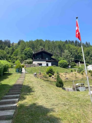Chalet du Moléson in Greyerz, Schweiz