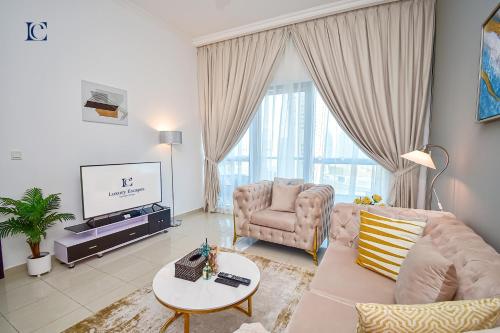 Luxury Escapes - 1BR Home with Stunning Marina View - Bay Central Marina, Dubaj (fotografie 7)