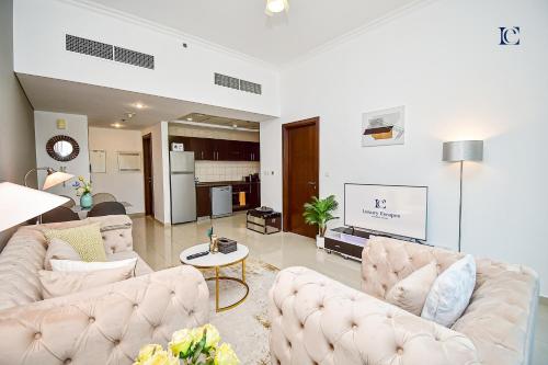 Luxury Escapes - 1BR Home with Stunning Marina View - Bay Central Marina, Dubaj (fotografie 9)