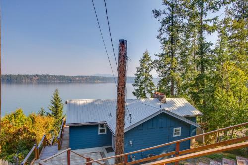 Hillside Home with Dock about 8 Mi to Coeur dAlene!