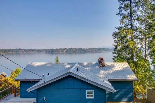 Hillside Home with Dock about 8 Mi to Coeur dAlene!