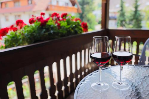 Erkély/terasz, Hotel-Gasthaus Goldener Engel in Glottertal
