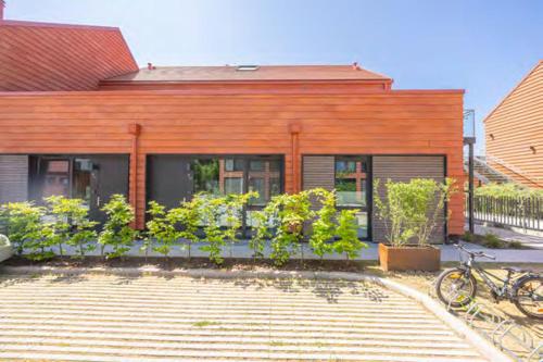 De ole School Ferienapartments Hohwacht Large-Apartment 25 , Huus Blomen in 霍瓦赫特