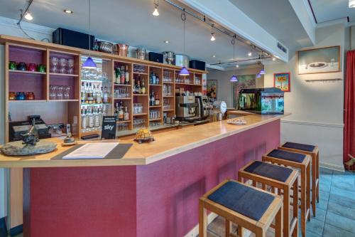 Lobby, Hotel Leander in Bitburg