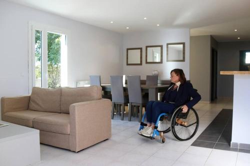 Maison PMR Hoddicé gîte à louer Ceignac