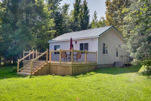 Lakefront Marenisco Cabin with Private Dock!