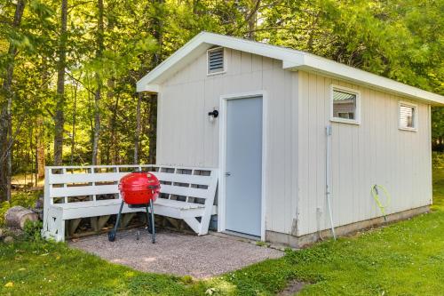 Lakefront Marenisco Cabin with Private Dock!