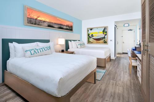 2 queen beds