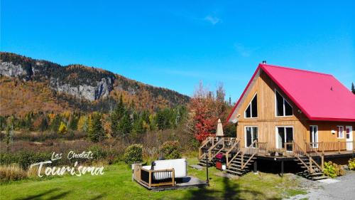 Les Chalets Tourisma - Chalet avec spa et foyer - Du Cap