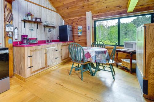 Pet-Friendly Jamestown Cabin with Fire Pit and Deck!