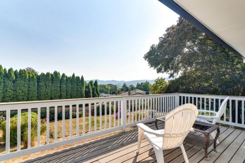 Serene Forest Grove Home with Deck and Stunning Views!