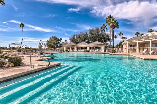 Sun Lakes Home in Retirement Community with 3 Pools