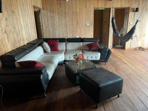 Közös társalgó / TV, Cabana La Marea in Bahia Solano (Choco)