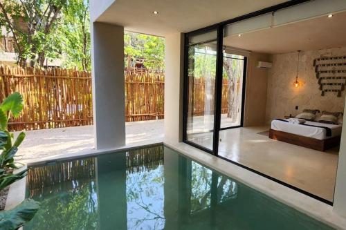 Apartment with private pool Tulum in Chemuyil, Mexiko