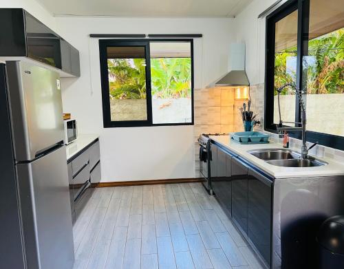 ห้องครัว, Villa Toa Pearl Bora Bora in ฟานุย