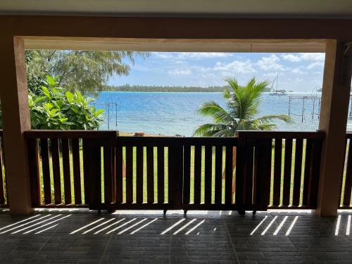 ระเบียง/ชานเรือน, Villa Toa Pearl Bora Bora in ฟานุย