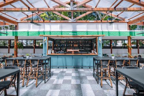 Restaurant, Southern Cross Hotel in Marrickville