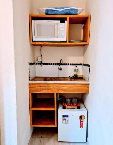 ห้องครัว, Praia Suites Itagua Ubatuba in ปรายา โด อิตากวา